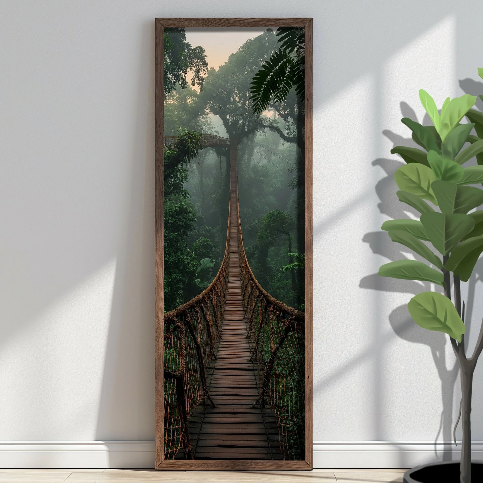 Pikturë dekorative me kornizë MDF, Wallity, EMR076