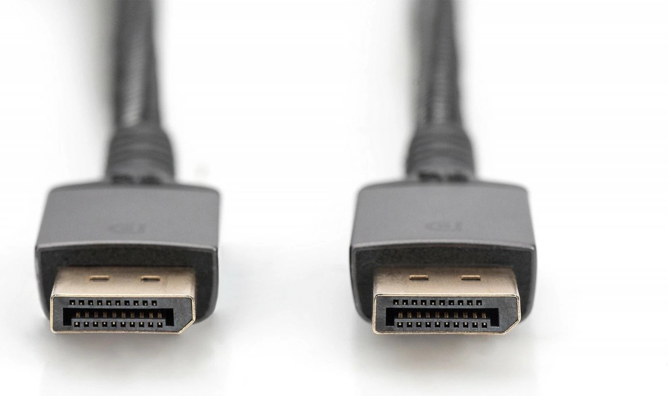Kabllo DisplayPort Digitus DB-340201-030-S, 3m, 8K60Hz, e zezë