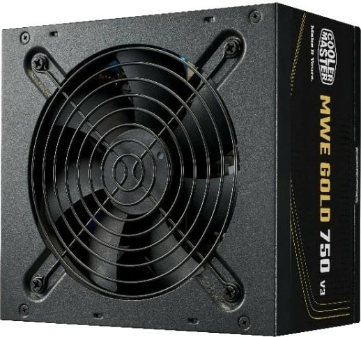 Kasë Cooler Master MWE GOLD 750 V3, ATX 3.1, 750 W, 80 PLUS Gold, e zezë
