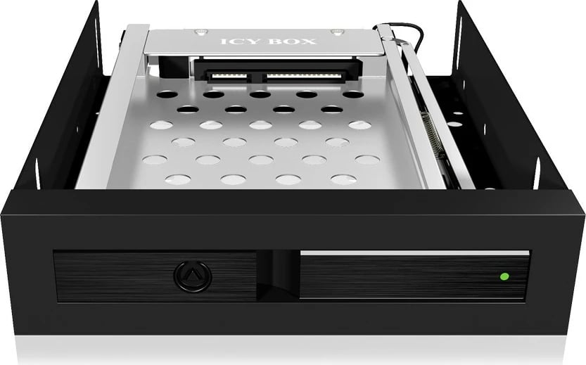 Kasë ICY BOX IB-2217StS, 2.5" SATA, për 3.5" bay, e zezë
