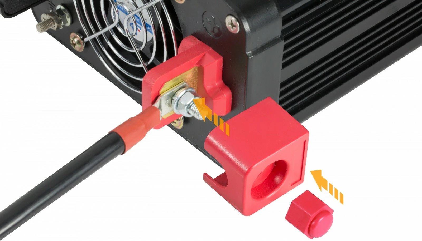 Inverter Technaxx TE16, 1200W, 2x 230V AC, 2x USB, zi