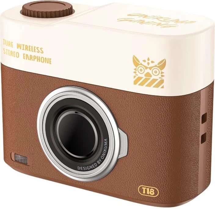 Kufje ONIKUMA T18, Bluetooth 5.3, TWS, kafe