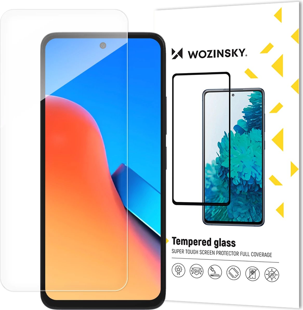 Xham i temperuar Wozinsky për Xiaomi Redmi 12, transparent