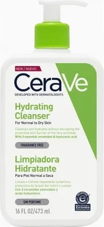 Pastrues fytyre Cerave Hydrating Cleanser 473ml