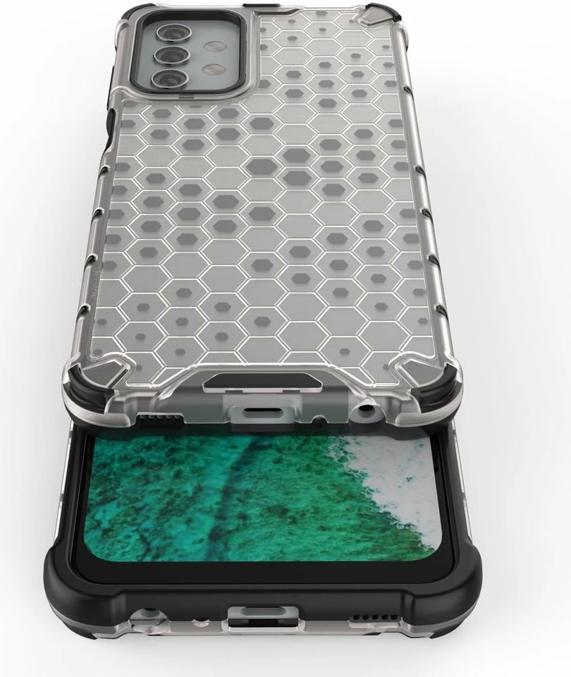 Mbështjellës Honeycomb Hurtel për Samsung Galaxy A32 5G, i gjelbër