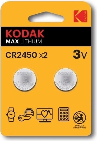 Bateri aparati Kodak CR2450 
