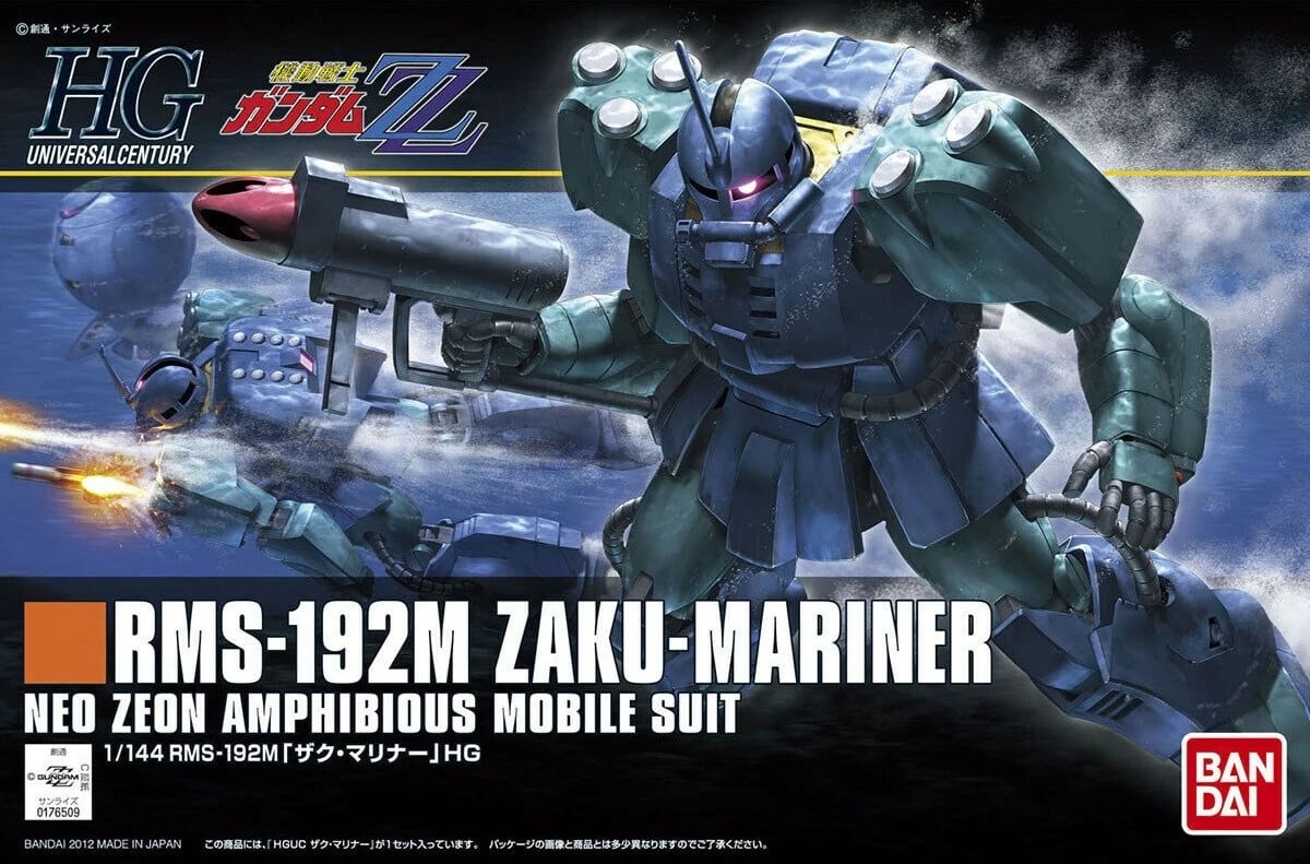 Model BANDAI HGUC 1/144 RMS-192M ZAKU-MARINER