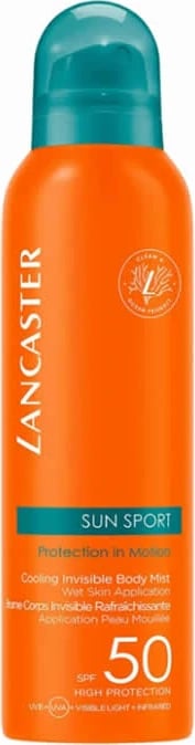 Spray për mbrojtje nga dielli unisex Lancaster Sun Sport Spf50, 200ml