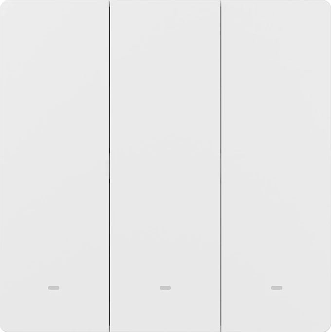 Switch i mençur Sonoff ZBM5-3C-86W, 3 kanale, Zigbee, i bardhë