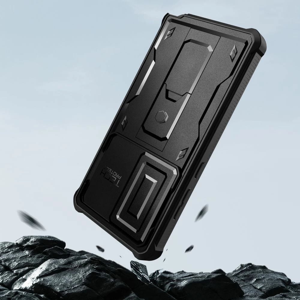 Mbështjellës Tech-Protect Kevlar Cam+ për Samsung Galaxy S25 Ultra, i zi