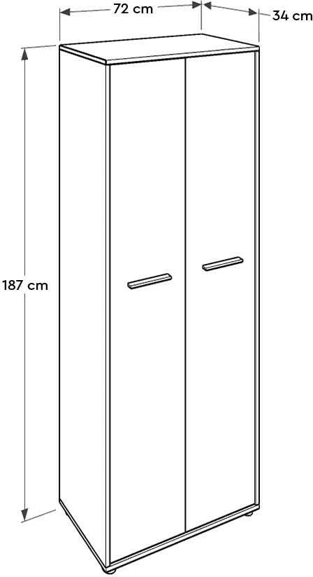 Raft librash Hanah Home, Nkt-555-Tt-1, ngjyrë arre e çelët