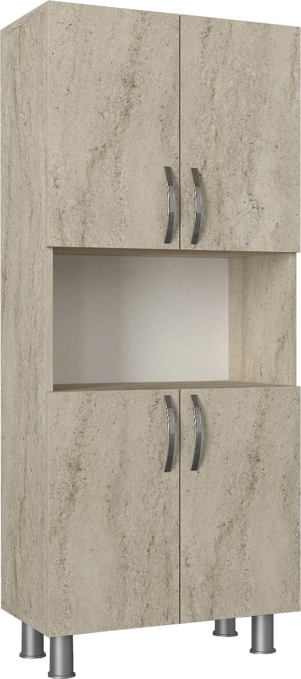Dollap banjoje, ngjyrë travertine, William