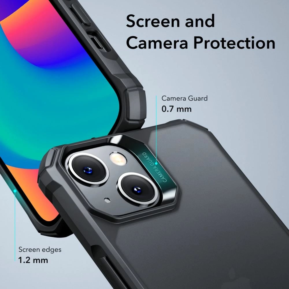 Mbështjellës ESR Air Armor për iPhone 14 Plus, Matte Black