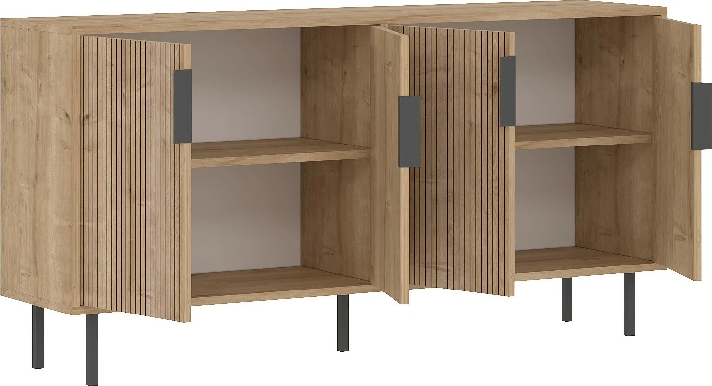 Konsolë Hanah Home, Clara, ngjyrë Sapphire Oak