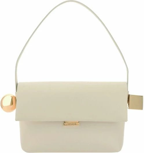 Çantë krahu Jacquemus, krem
