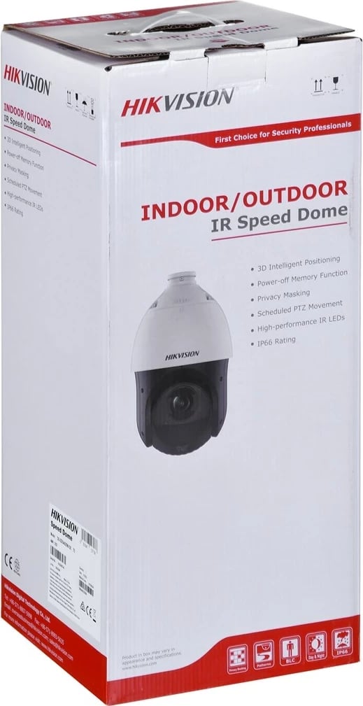 Kamerë sigurie dome Hikvision DS-2DE4425IW-DE(T5) PL, IP, për jashtë, 2560 x 1440, bardhë/zezë Kamerë sigurie dome Hikvision DS-2DE4425IW-DE(T5) PL, IP, për jashtë, 2560 x 1440, bardhë/zezë