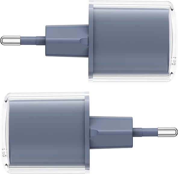 Karikues muri Acefast A53, 30W, USB-C, me ekran LED, Gri