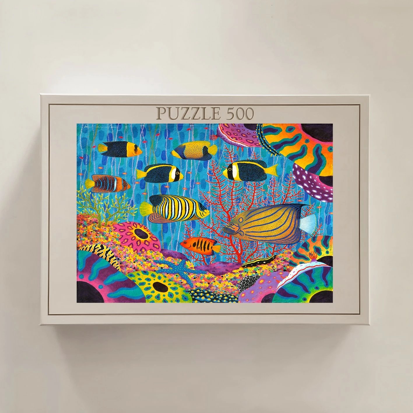 Puzzle 500 copa, shumëngjyrësh, Evila Originals, PZL_0141_500