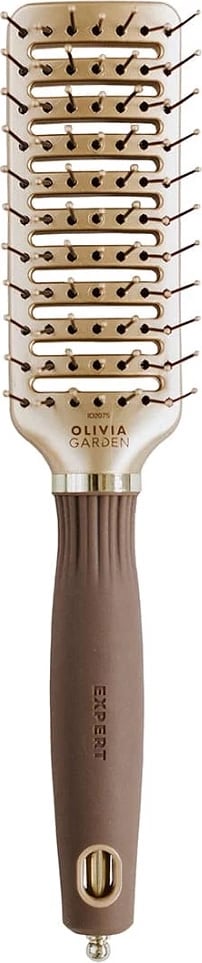 Furçë për flokë Olivia Garden Expert Style Vent për femra Gold&Brown, 1 copë