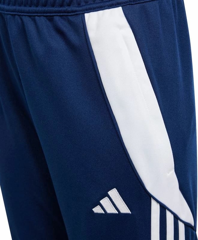 Pantallona sportive për djem adidas Tiro 24, blu marine