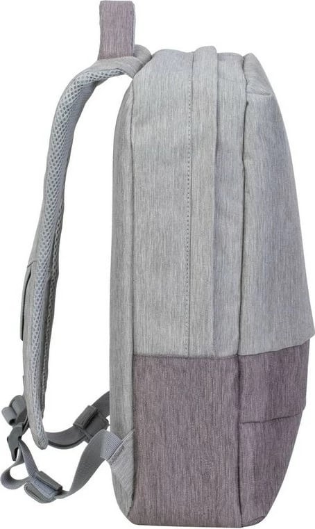 Çantë shpine RIVACASE Prater 15.6", USB port, gri/mokka Çantë shpine RIVACASE Prater 15.6", USB port, gri/mokka