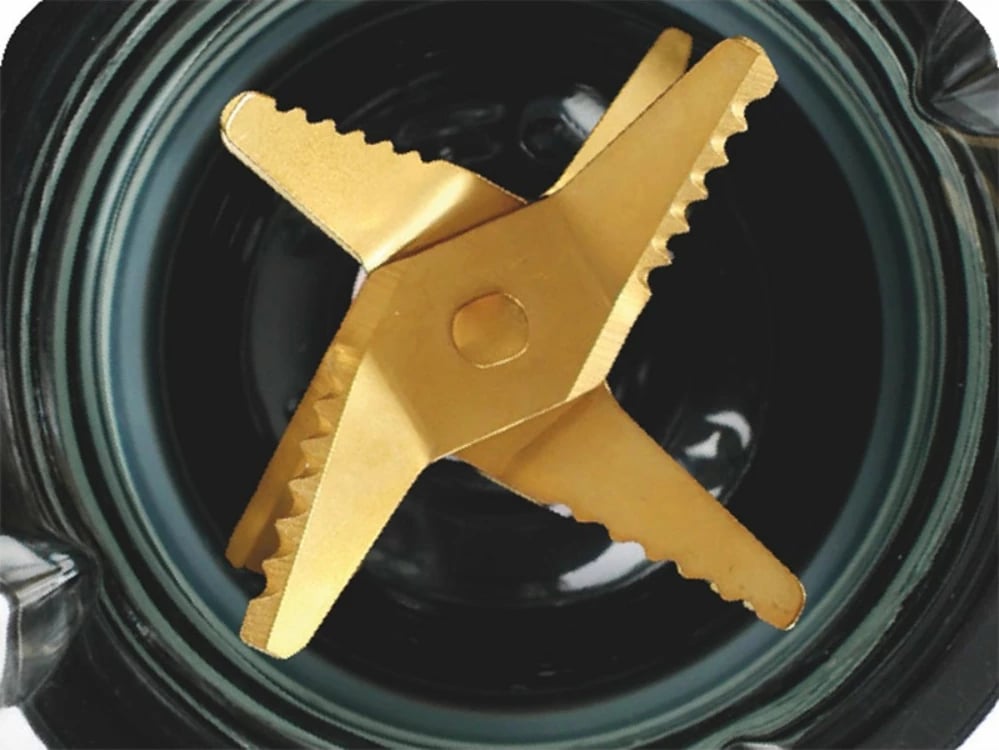 Blender me kançë, Lafe, LAFBLE47472, 1.5L, 1300W, 2 shpejtësi, titanium, i zi