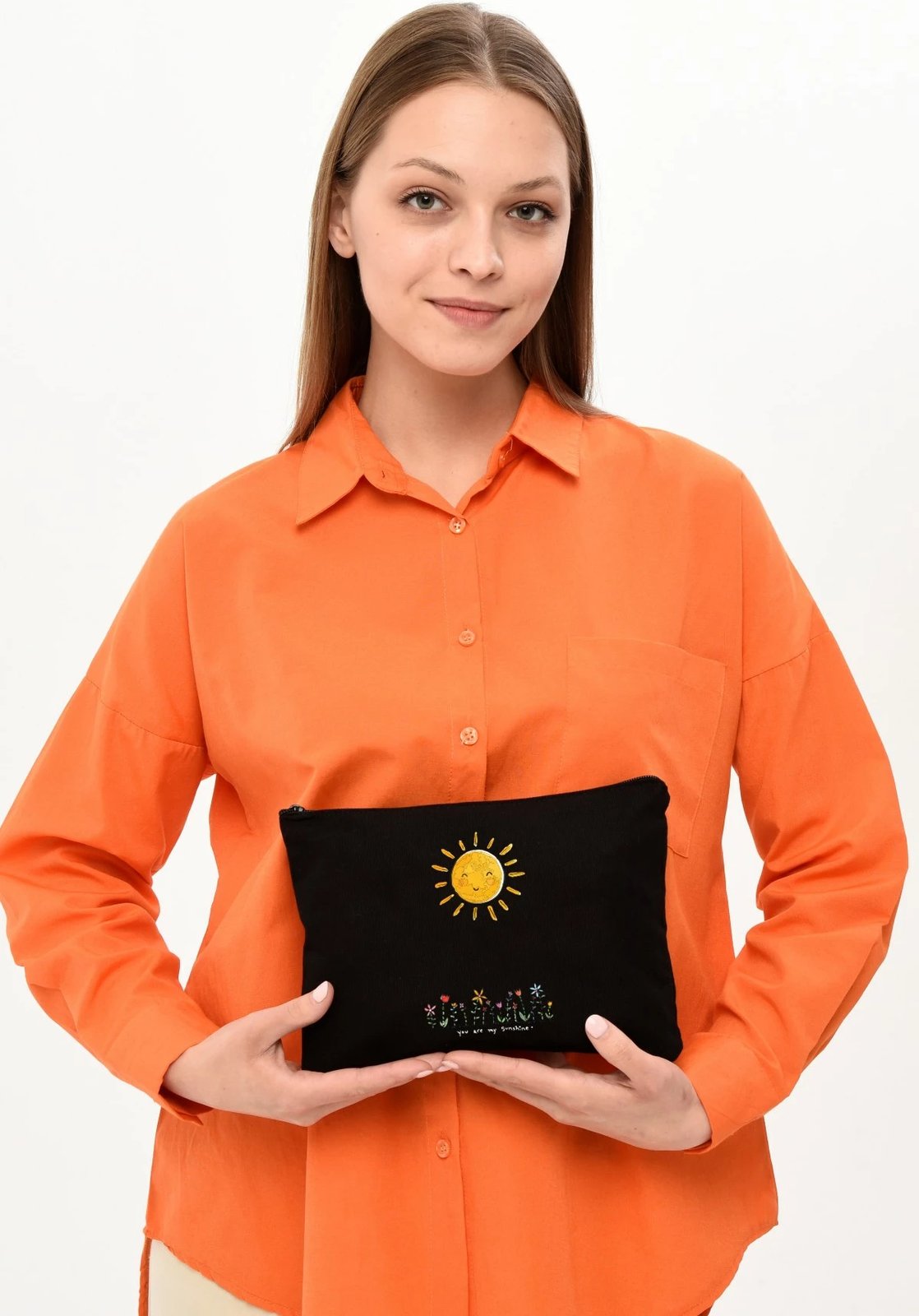 Qese për make-up, ngjyrë e zezë, Zoozie Bags, 25x18cm