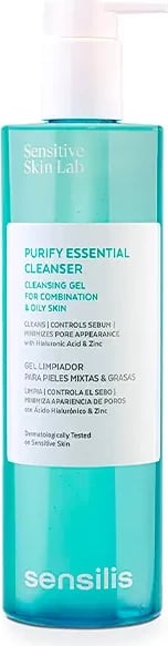 Xhel pastrues Sensilis Purify Essential Cleanser unisex 400ml