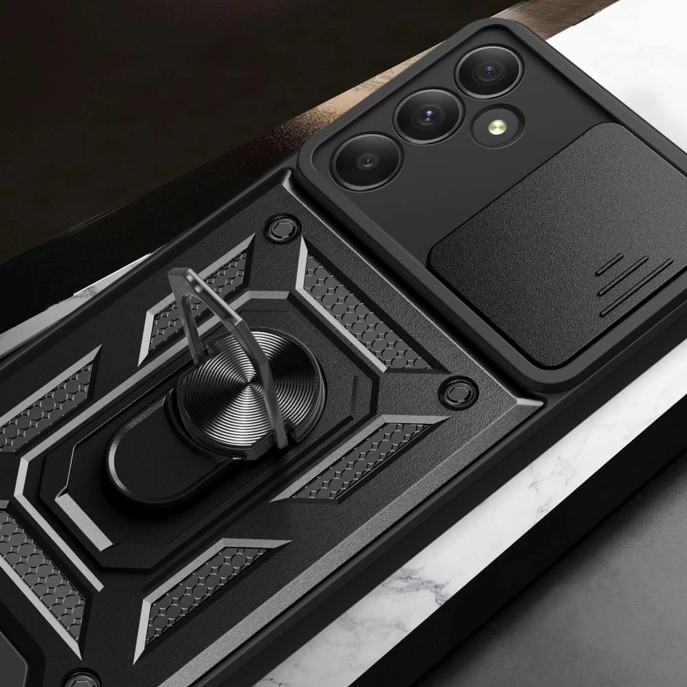 Mbështjellës Tech-Protect CamShield Pro për Samsung Galaxy S24 FE, i zi