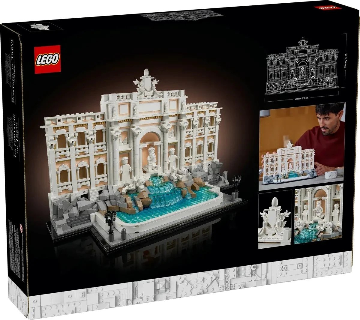 Lego Architecture 21062 Trevi Fountain Lego Architecture 21062 Trevi Fountain