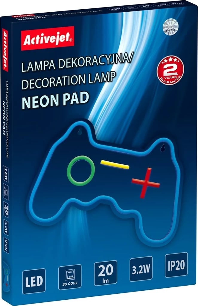 Dritë LED Activejet AJE-NEON PAD, Multikolor