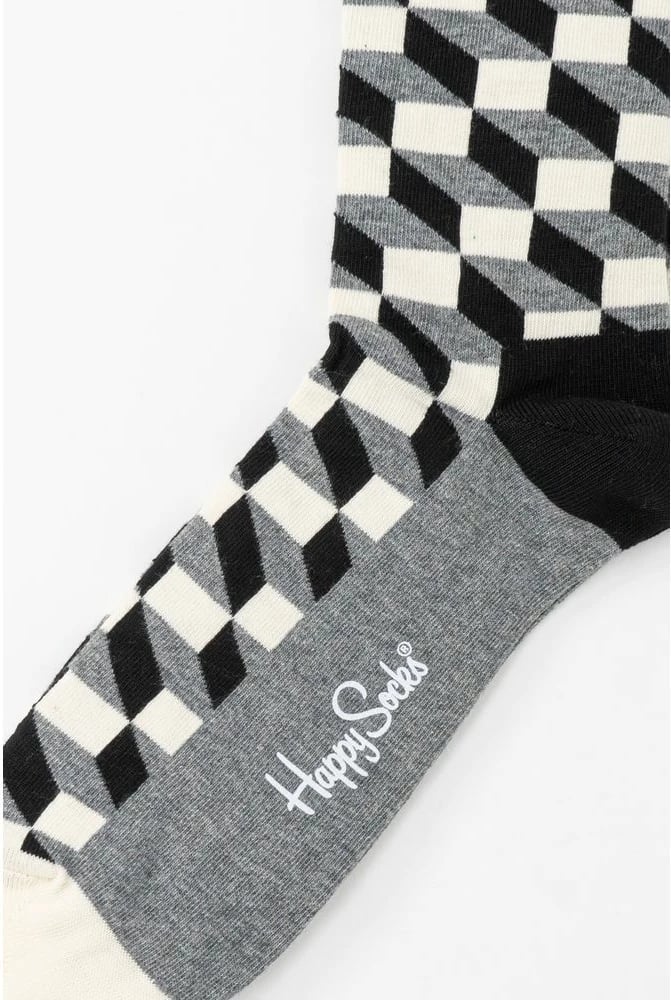 Çorape Happy Socks për femra, gri