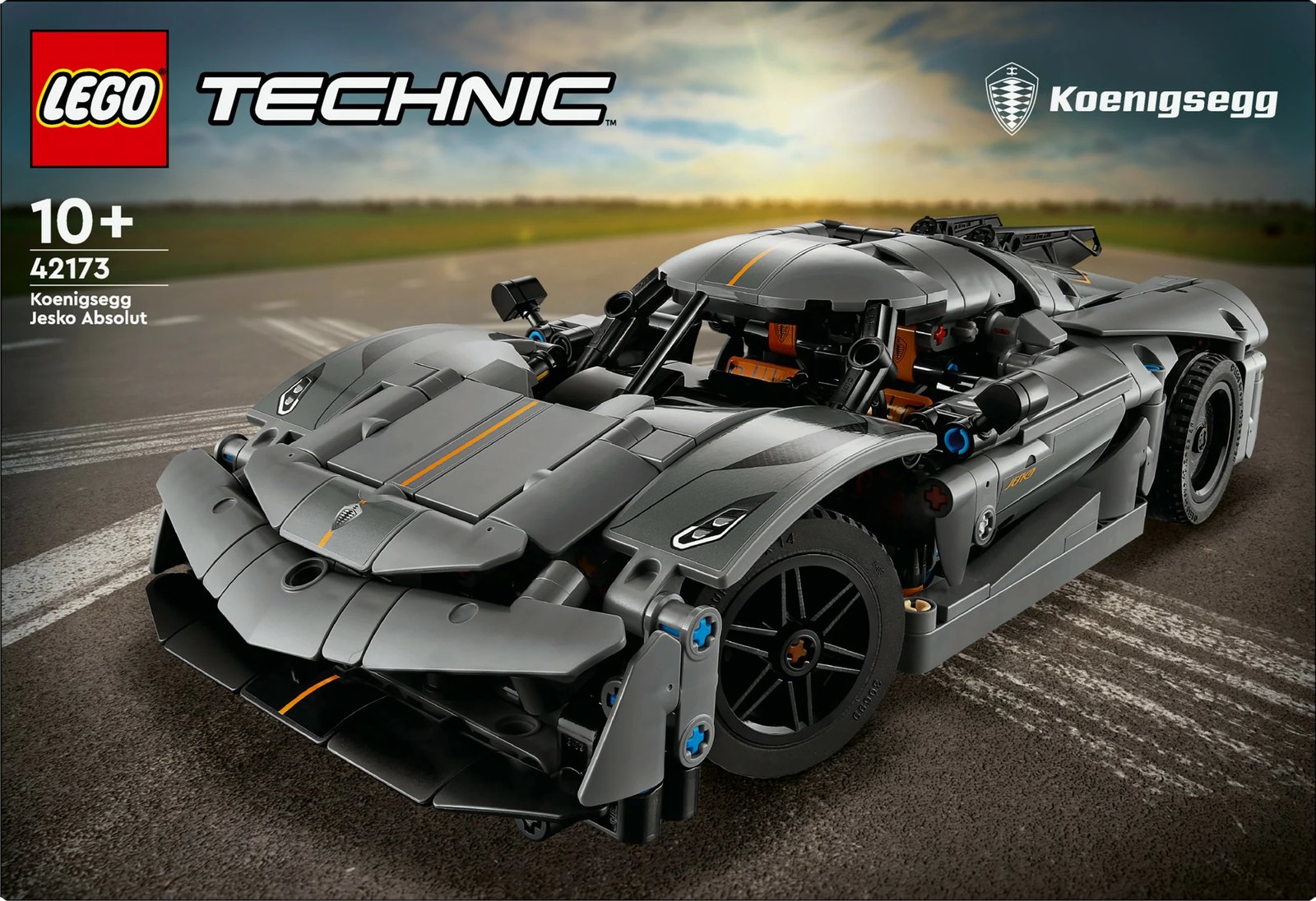 Set ndërtimi LEGO Koenigsegg Jesko Absolut, 801 copë, Gri Set ndërtimi LEGO Koenigsegg Jesko Absolut, 801 copë, Gri