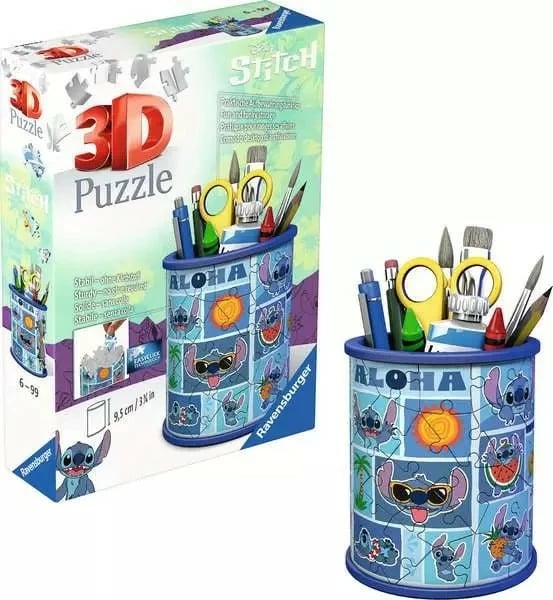 Puzzle 3D Ravensburger Polska Stitch, 54 pjesë, plastikë