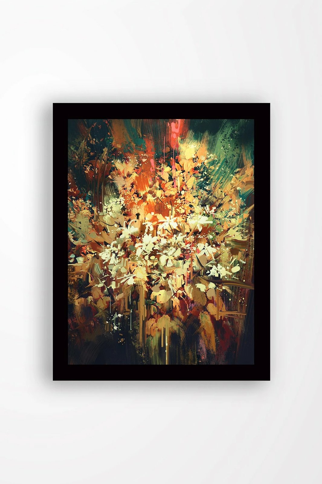 Pikturë dekorative me kornizë MDF, shumëngjyrëshe, SC0156