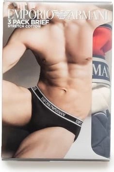 Të brendshme për meshkuj Emporio Armani, të kuqe