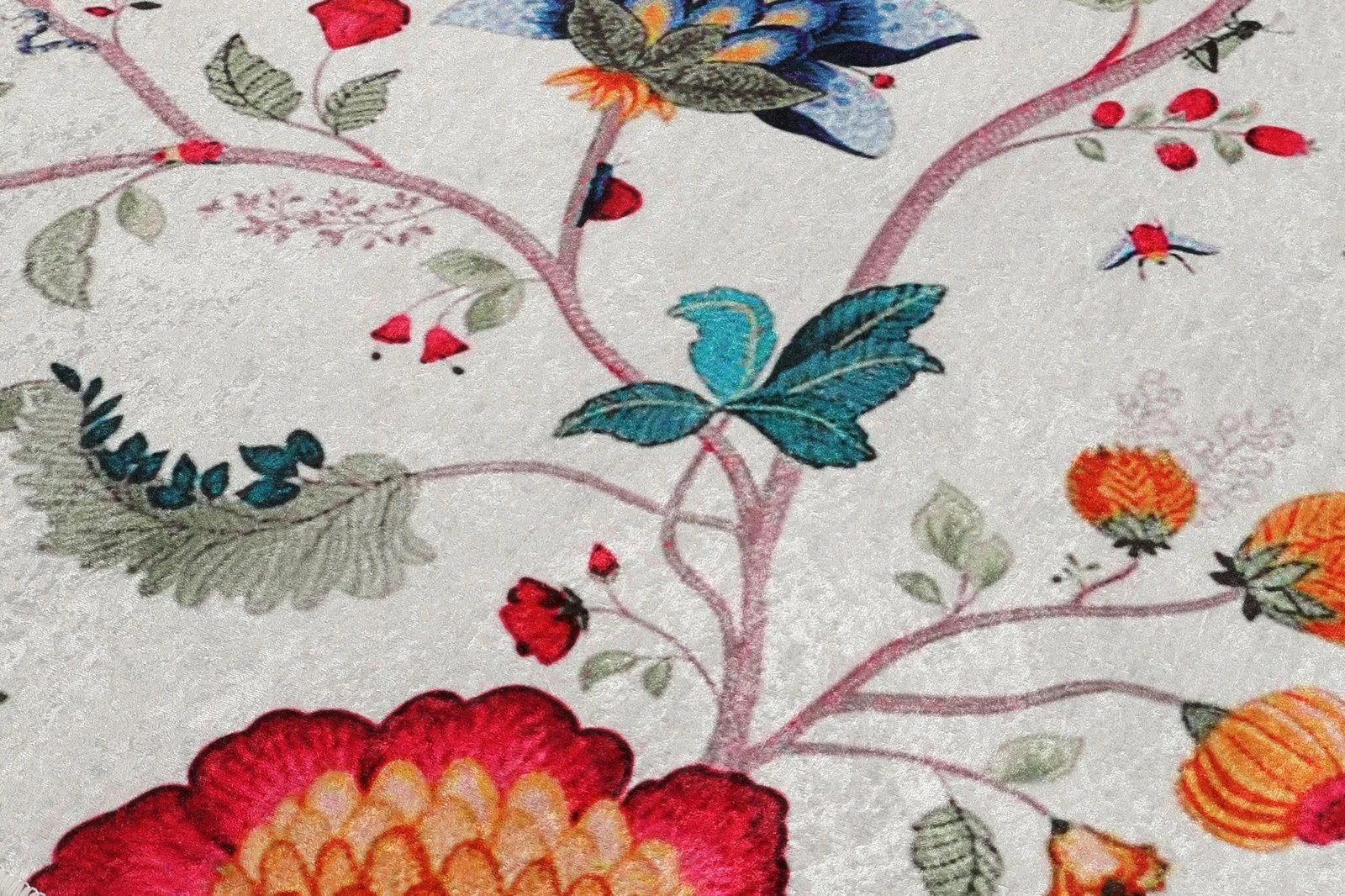 Qilim i rrumbullakët, shumëngjyrësh, Conceptum Hypnose, Arya, 100 cm Qilim i rrumbullakët, shumëngjyrësh, Conceptum Hypnose, Arya, 100 cm