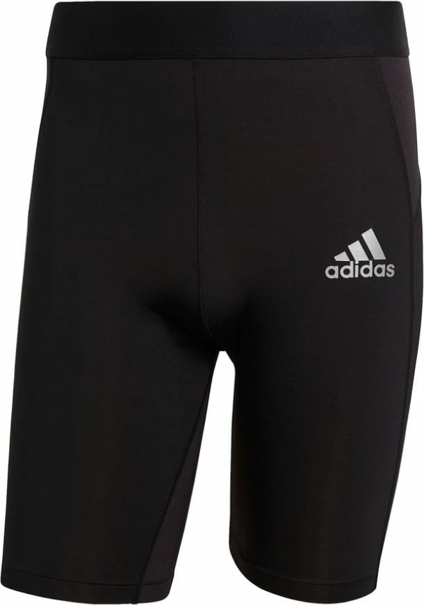 Shorce të ngushta për meshkuj adidas, të zeza