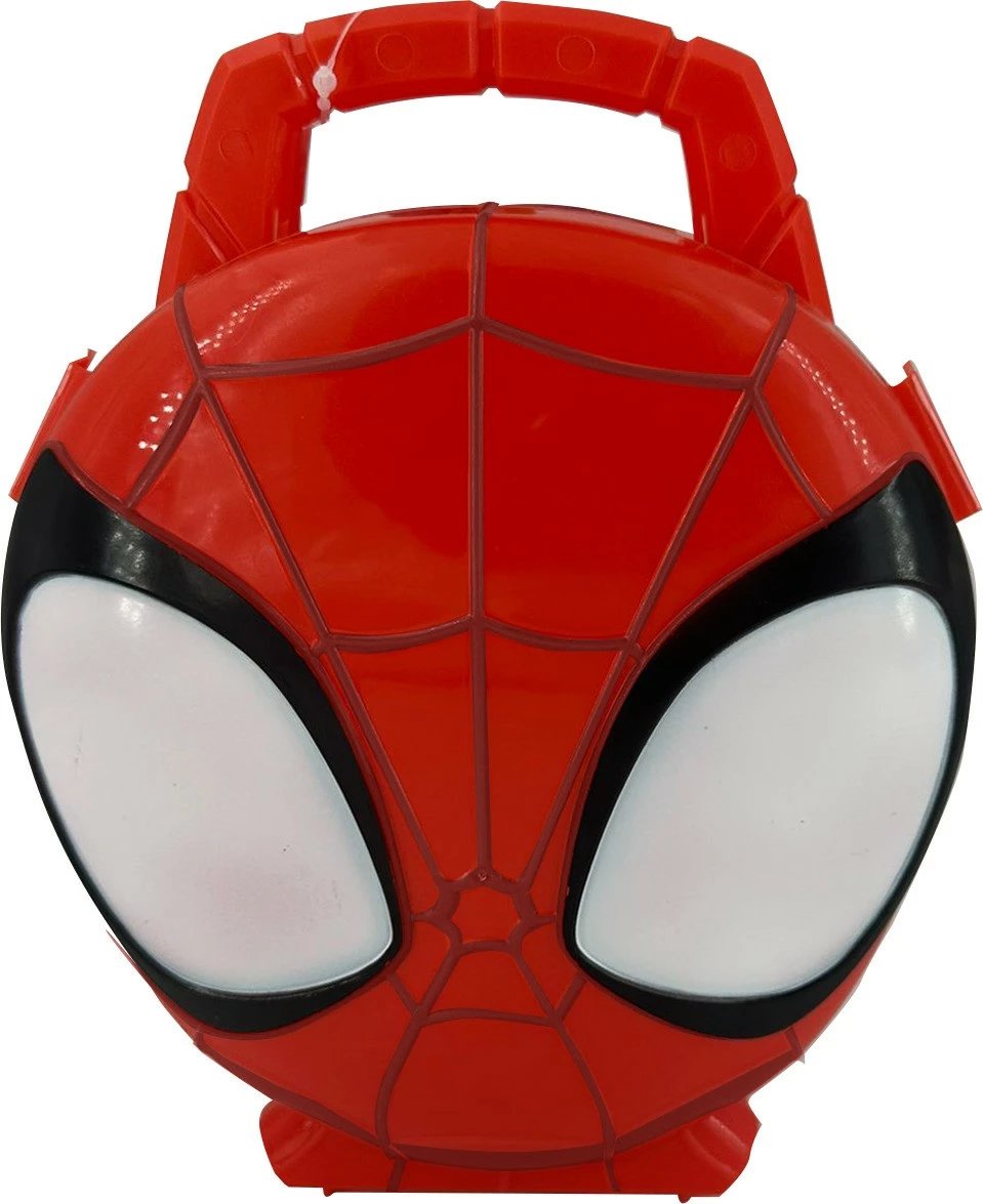 Set kreativ Kids Euroswan Spiderman SP50068 me kuti 3D, për djem, i kuq