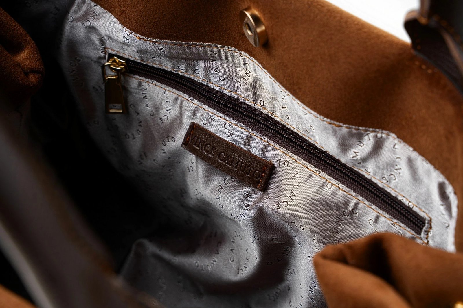 Çantë tote, ngjyrë kafe, Vittoria, Vince Camuto