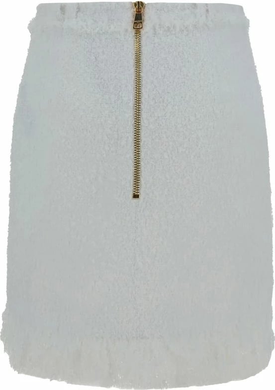Mini fund Balmain, për femra, i bardhë