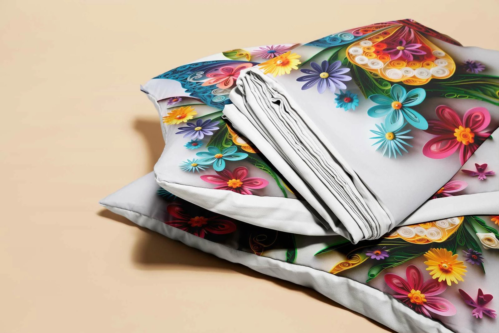 Set mbulesë për jorgan dopio, L'essentiel, FLW_DVT25-38