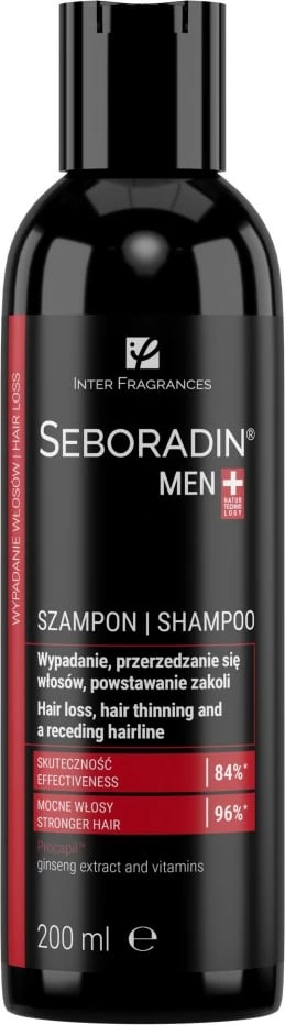 Shampon për meshkuj SEBORADIN Anti-Hair Loss, 200ml