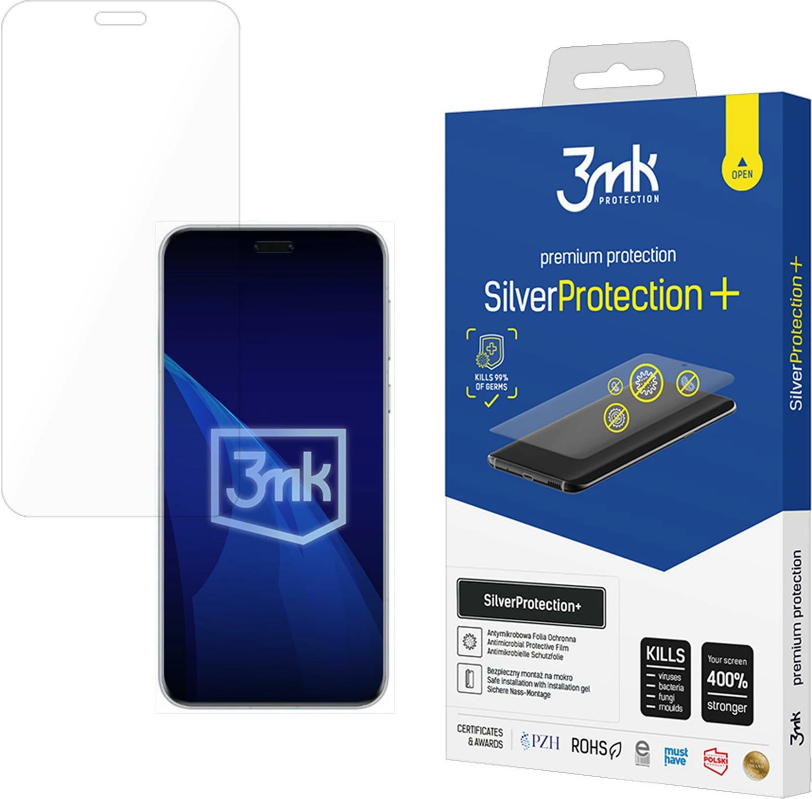 Film mbrojtës 3mk SilverProtection+ për Honor Magic 7, Transparent