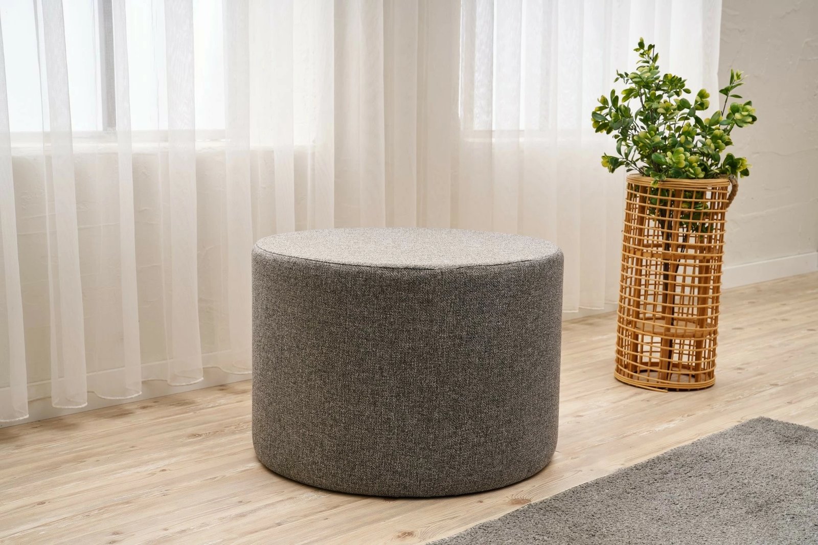 Puf Atelier del Sofa, ngjyrë gri, Likya