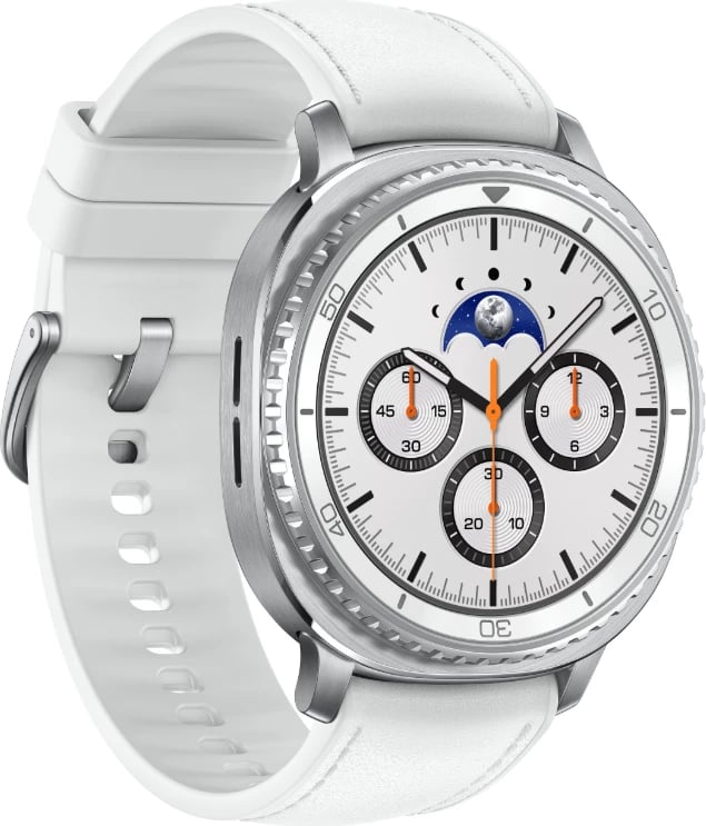 Samsung Galaxy Watch 8 Classic, 46 mm, i bardhë