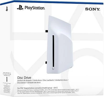 Disk drive Sony për PlayStation 5, i bardhë