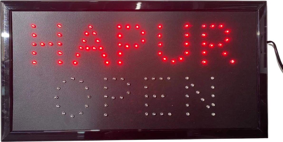 Reklame ndriquese E HAPUR Led