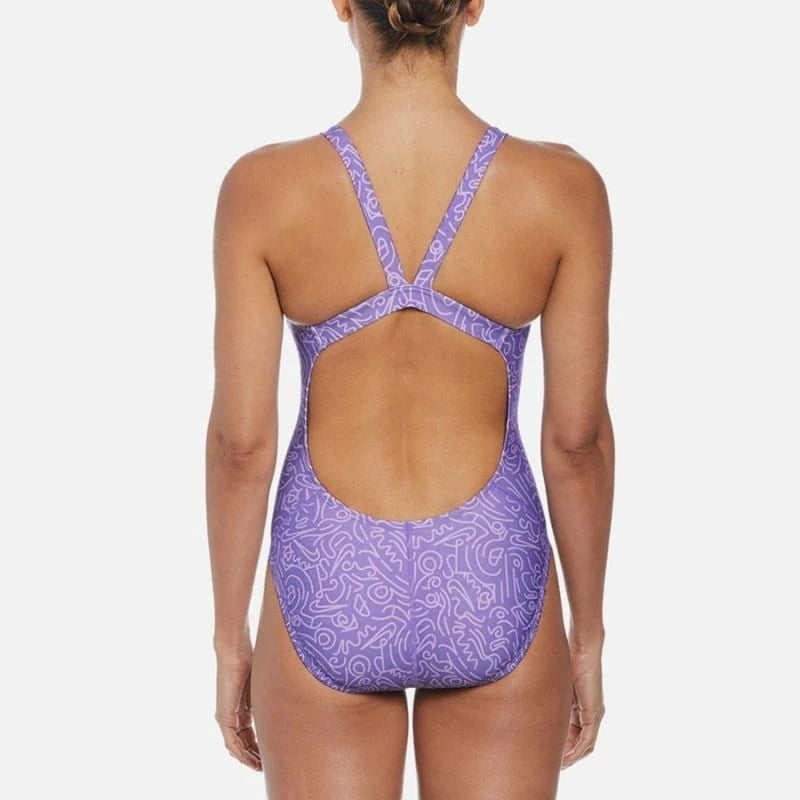 Bikine për femra Nike, ngjyrë vjollcë