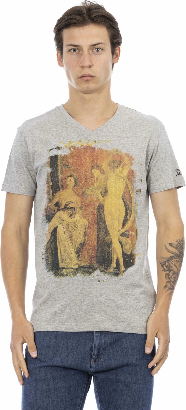 Maicë për meshkuj Trussardi Action, hiri